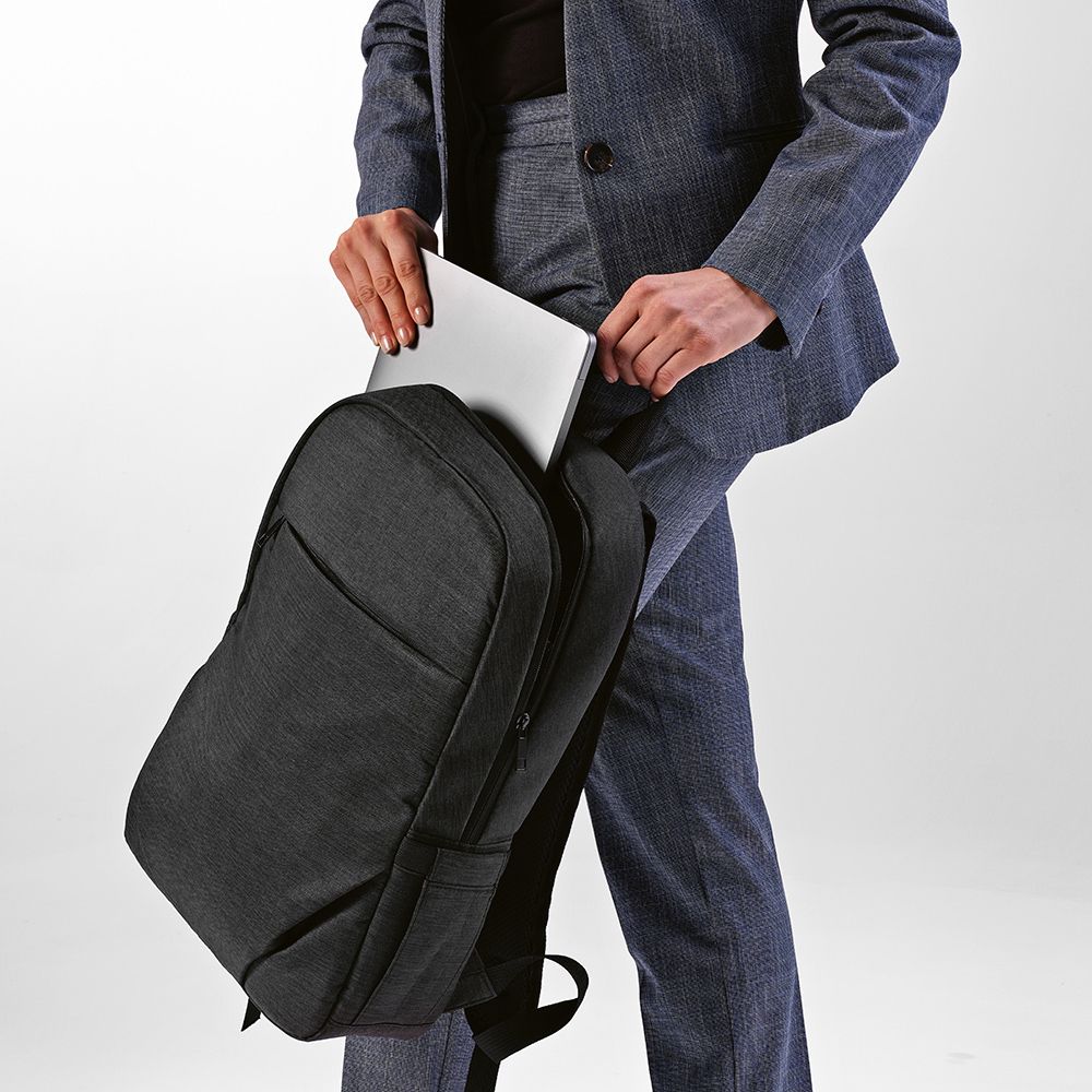Picture of Vilnius Backpack 18L rPET. Front pocket. Fits 17" Laptop