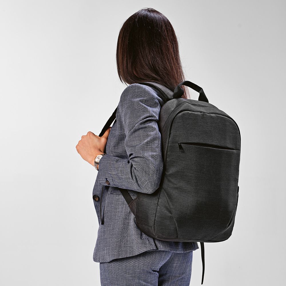 Picture of Vilnius Backpack 18L rPET. Front pocket. Fits 17" Laptop