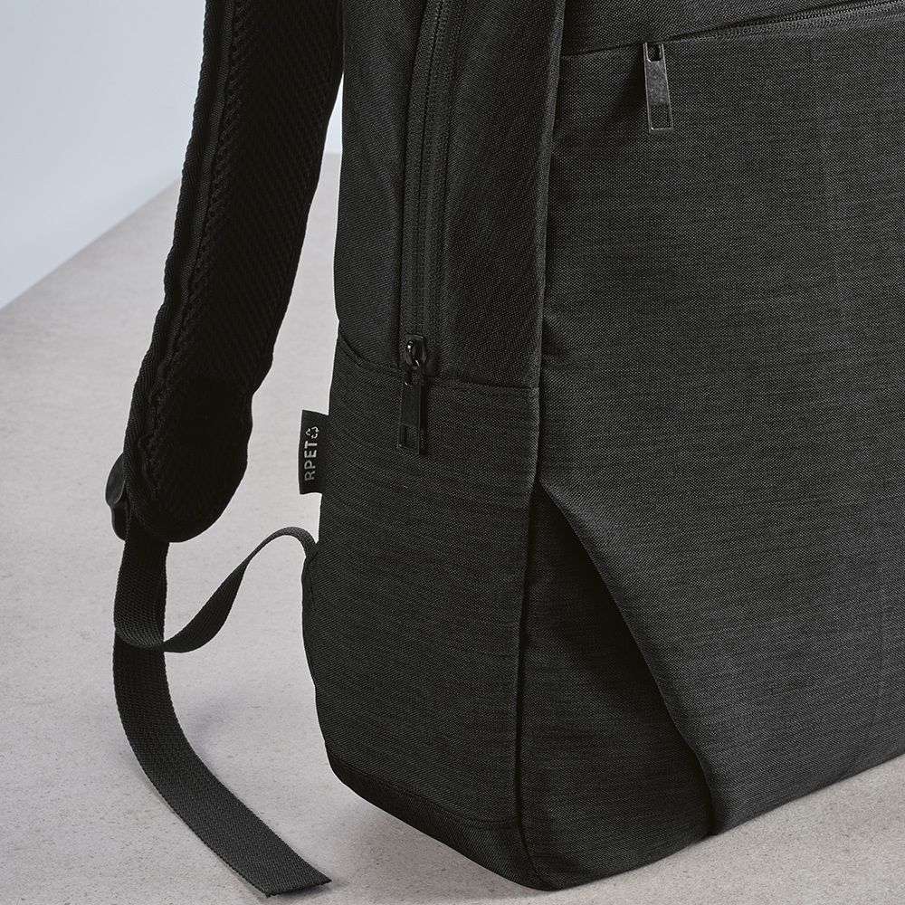 Picture of Vilnius Backpack 18L rPET. Front pocket. Fits 17" Laptop