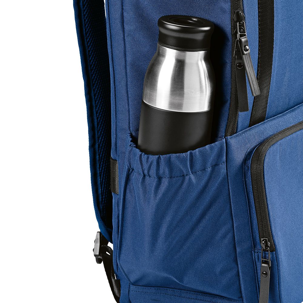 Picture of Bucharest Backpack 18L rPET. Front pocket. Fits 15.6" Laptop