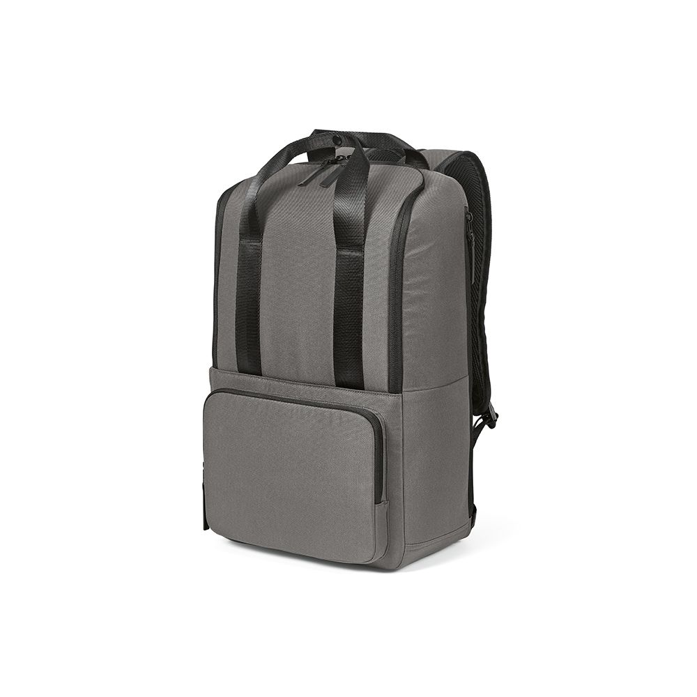 Picture of Bucharest Backpack 18L rPET. Front pocket. Fits 15.6" Laptop