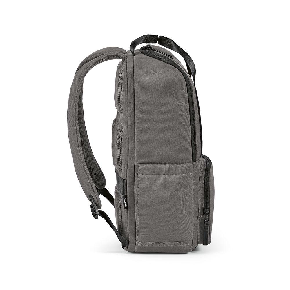 Picture of Bucharest Backpack 18L rPET. Front pocket. Fits 15.6" Laptop