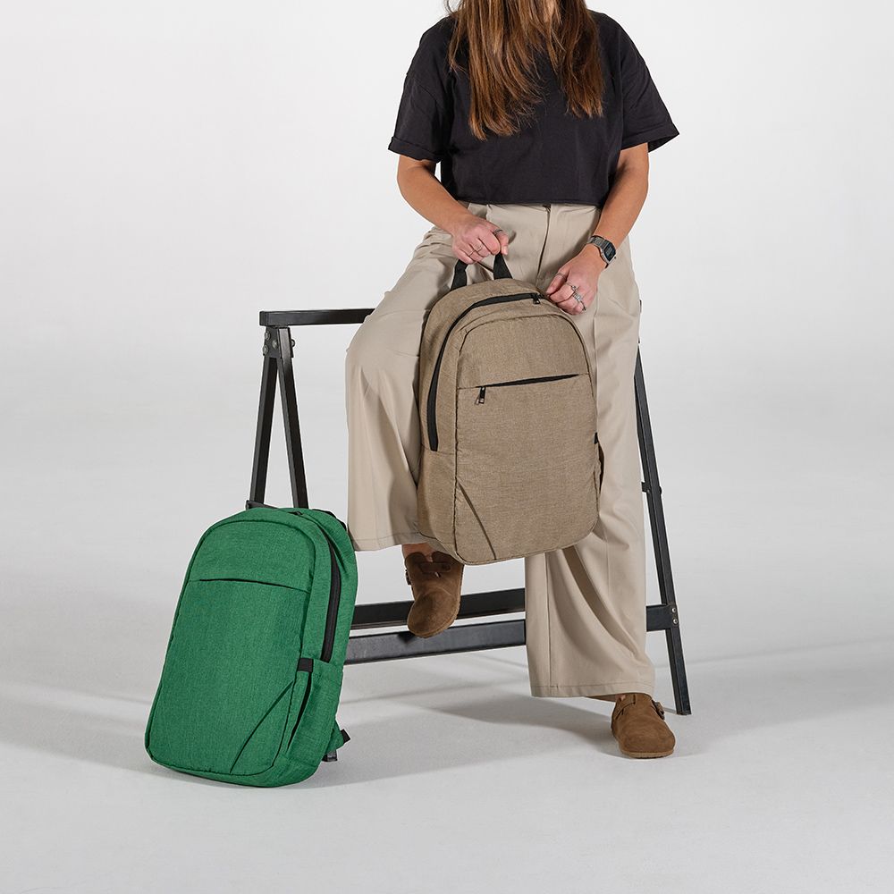 Picture of Vilnius Backpack 18L rPET. Front pocket. Fits 17" Laptop