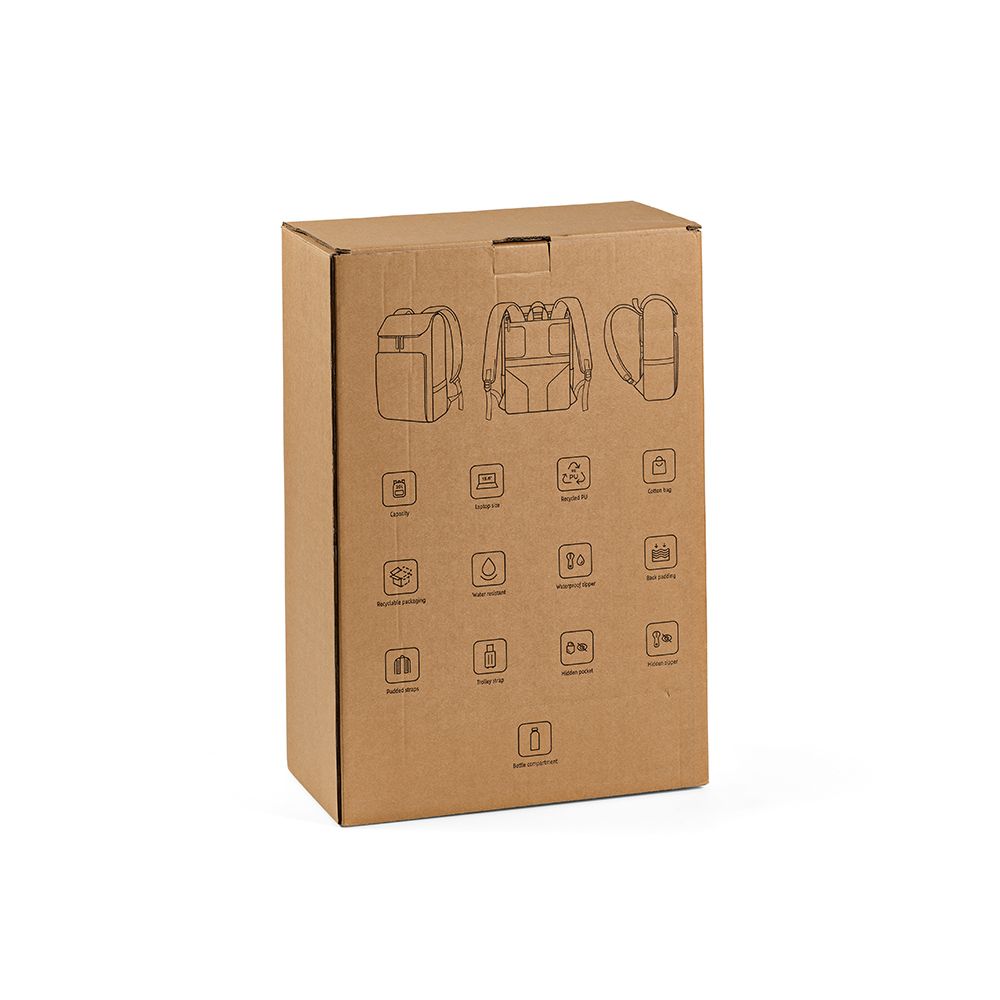 Picture of Lisbon Backpack 20L rPU.  Fits 15.6" laptop
