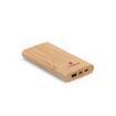 Picture of Pythagoras Powerbank Bamboo Battery 10000 mAh 