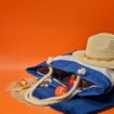 Picture of Athens Cooler 15L rPET. Pocket and recycled cotton handles
