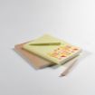 Picture of Lewis A5 Notebook Corn Husk cover. 80gsm recycled 196 pages