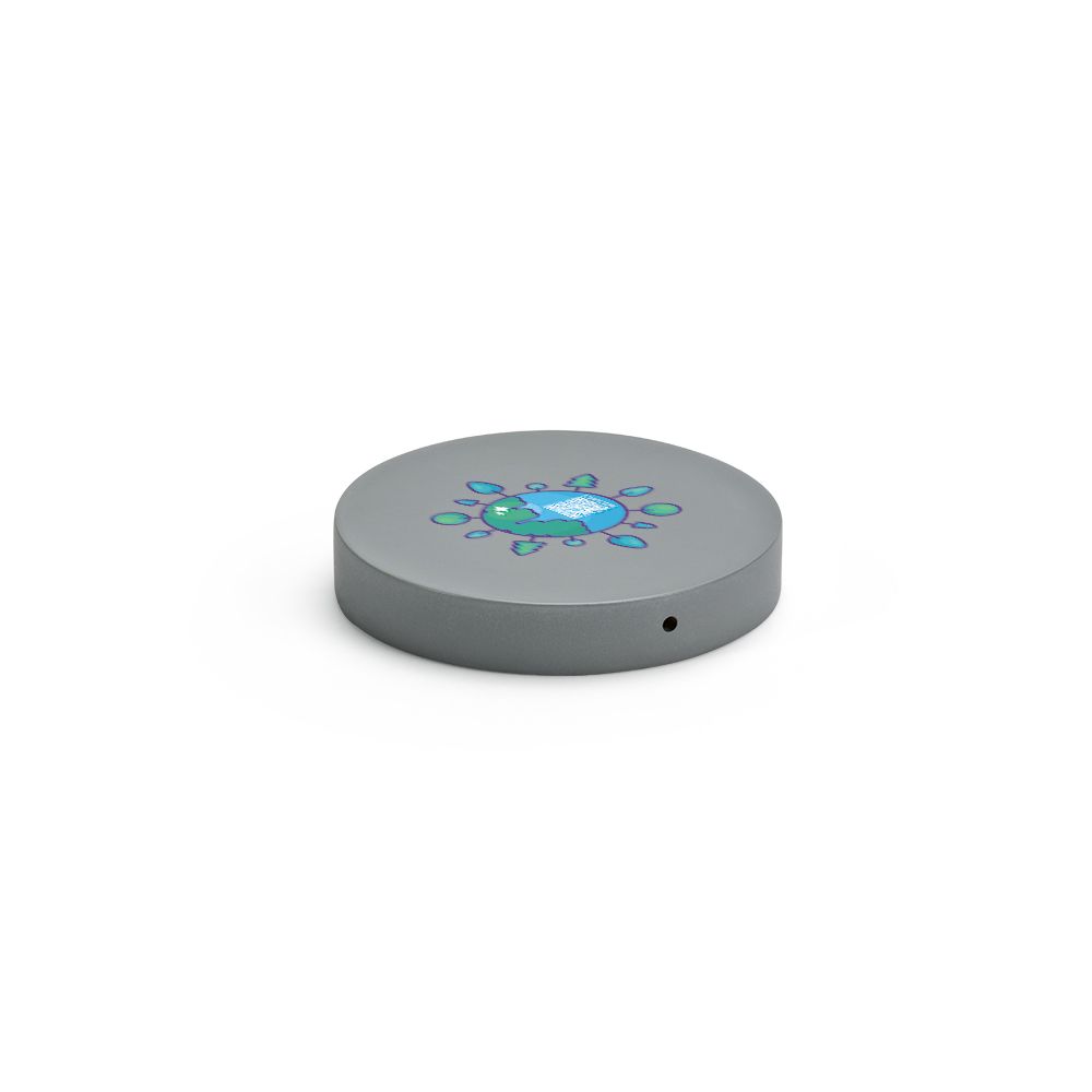 Picture of Lovelace Wireless Charger Limestone. 15W. USB-C Port