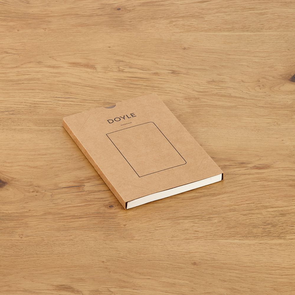 Picture of Doyle A5 Notebook Coffee Waste cover. 80gsm recycled 196 pages