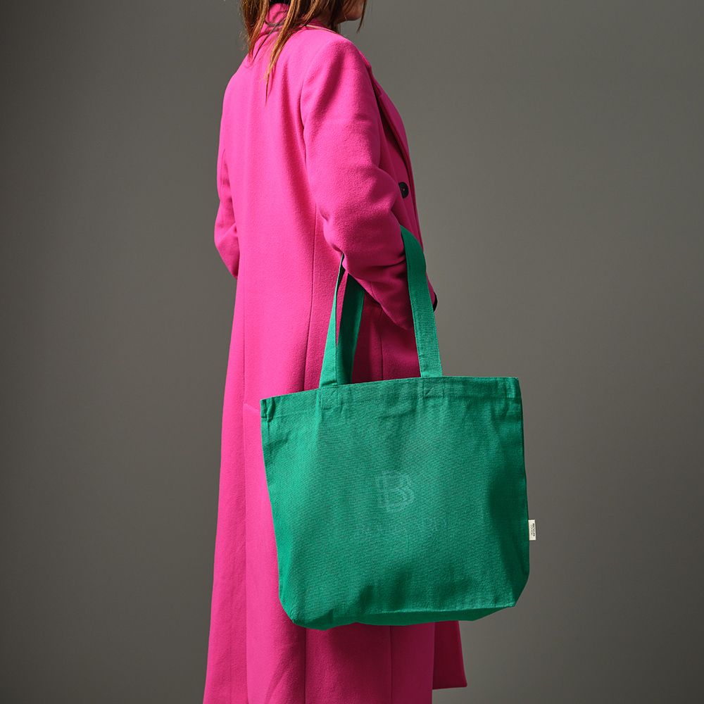 Picture of Kilimanjaro Shopping Bag in rCotton 180gsm. 65cm handles and Gusset
