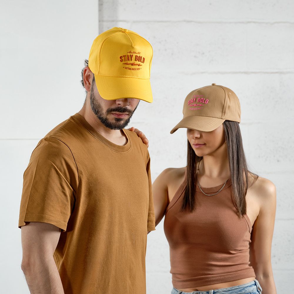 Picture of Hendrix Cap rCotton 280gsm. 5 panels and Metal Buckle Closure