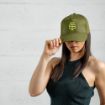 Picture of Hendrix Cap rCotton 280gsm. 5 panels and Metal Buckle Closure