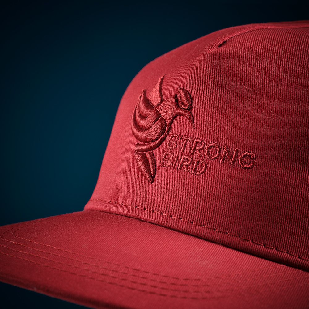Picture of Cornell Cap rCotton 280gsm. 5 panels and Snap Closure
