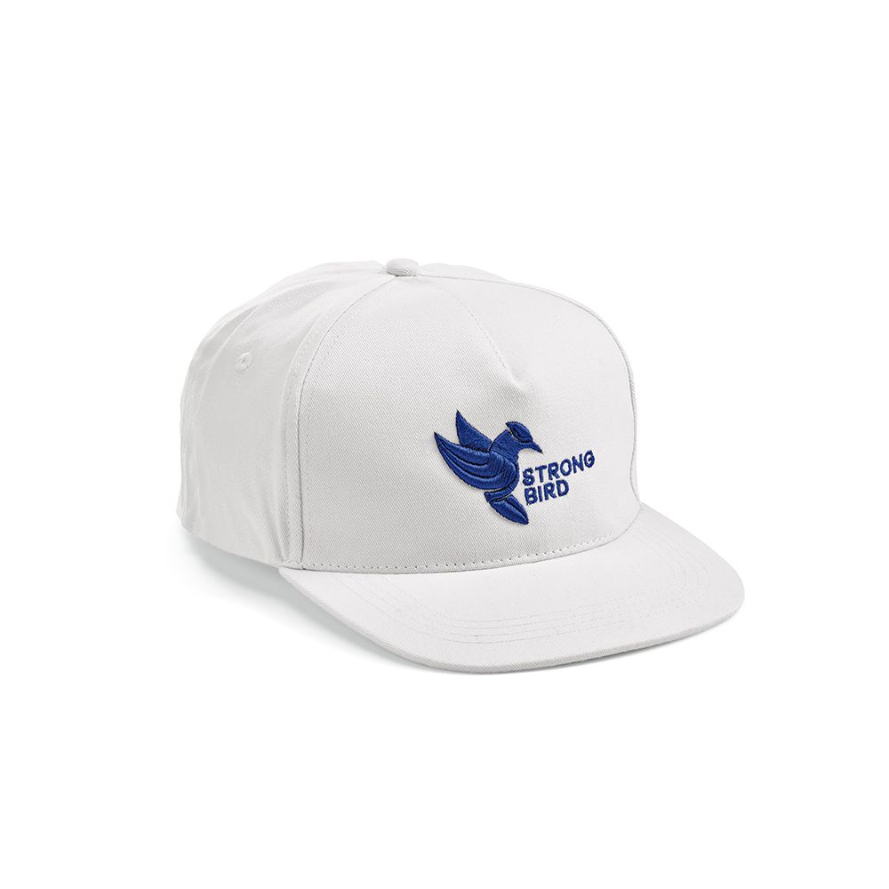 Picture of Cornell Cap rCotton 280gsm. 5 panels and Snap Closure