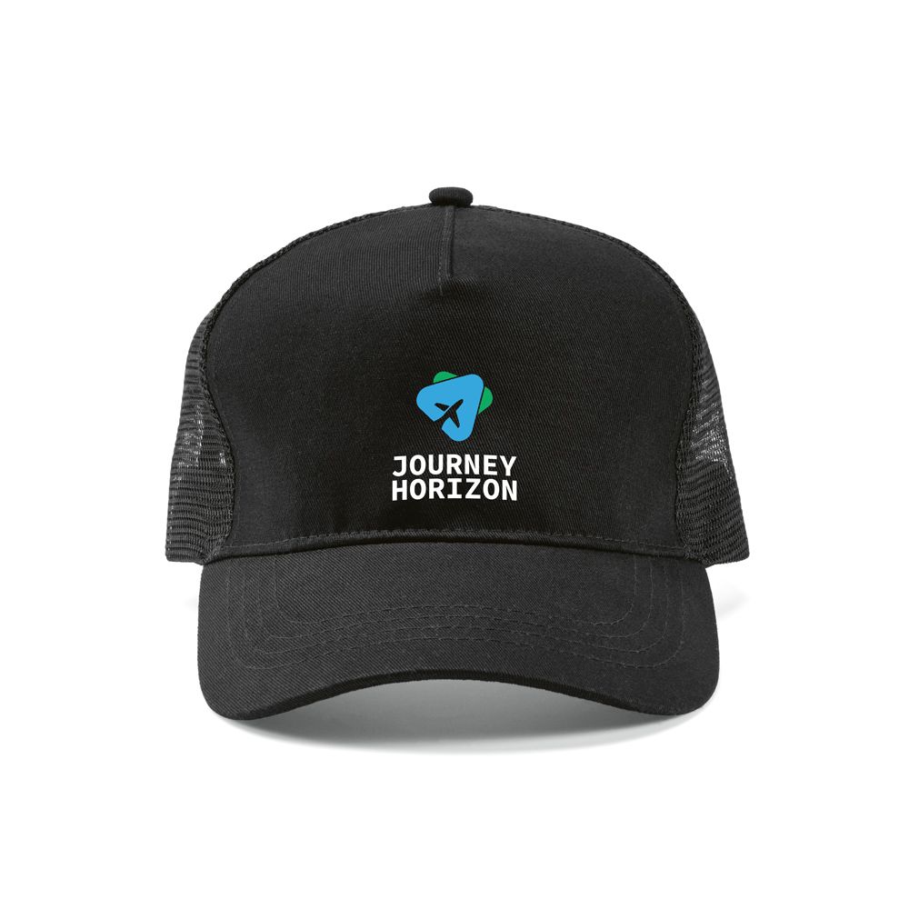 Picture of Zappa Cap rPET and rCotton. 5 panels and Snap Closure