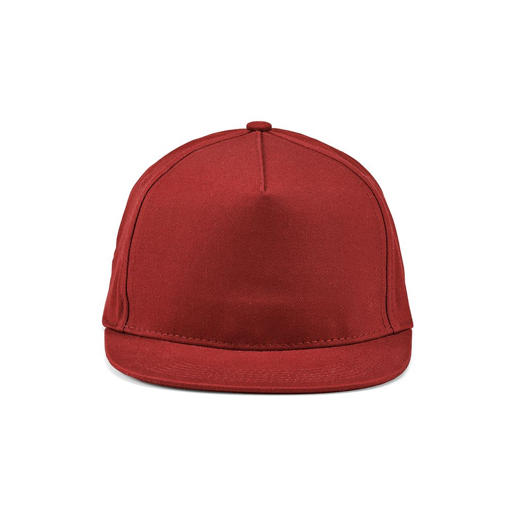 Picture of Cornell Cap rCotton 280gsm. 5 panels and Snap Closure