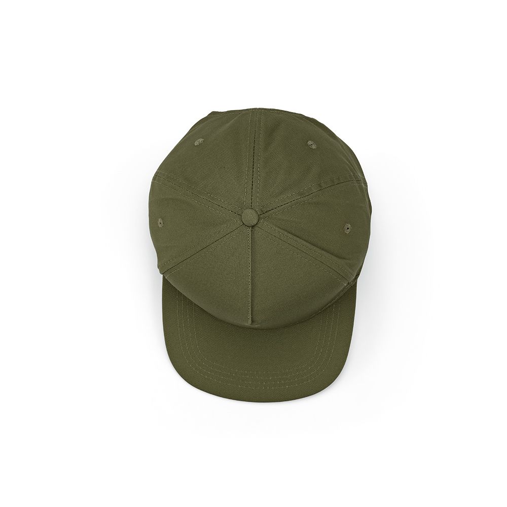 Picture of Cornell Cap rCotton 280gsm. 5 panels and Snap Closure