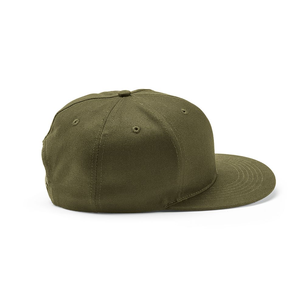 Picture of Cornell Cap rCotton 280gsm. 5 panels and Snap Closure