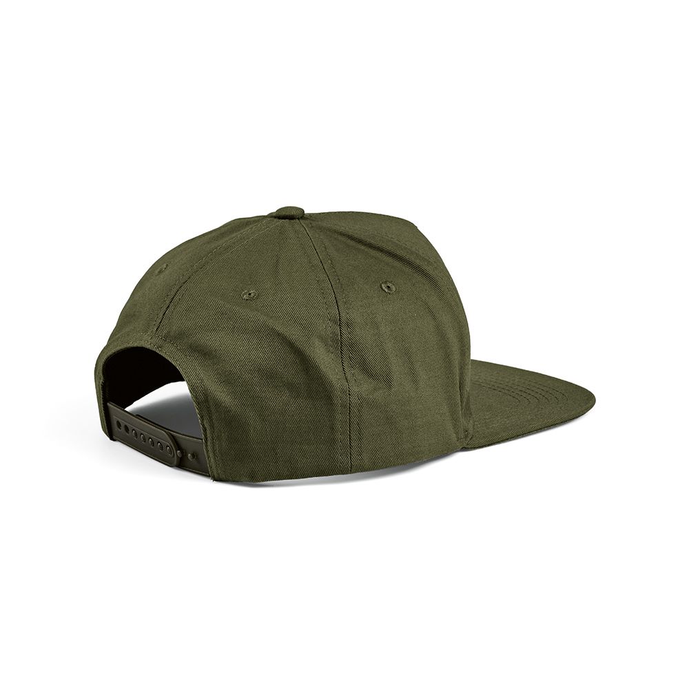 Picture of Cornell Cap rCotton 280gsm. 5 panels and Snap Closure