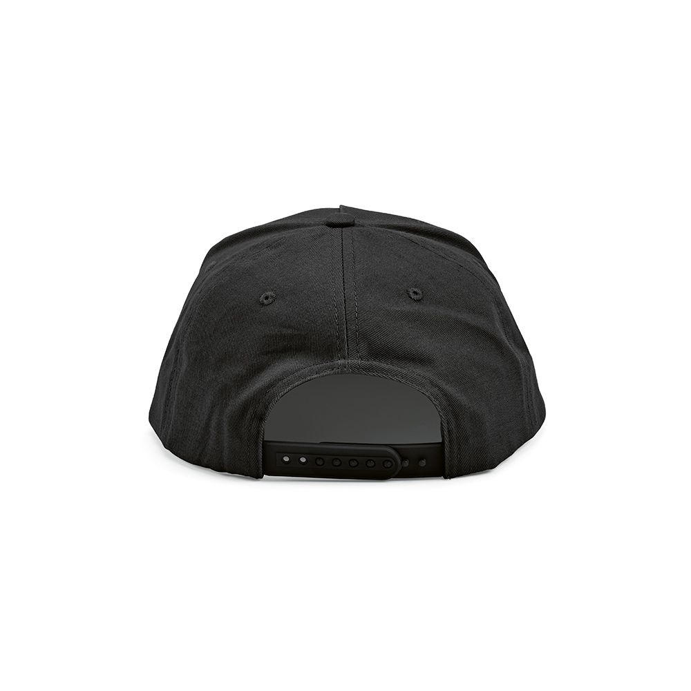 Picture of Cornell Cap rCotton 280gsm. 5 panels and Snap Closure