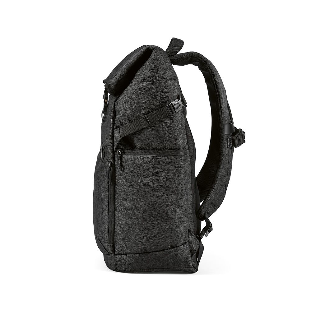 Picture of Coloma Backpack 28L rPET. Roll top closure. Fits 17" laptop