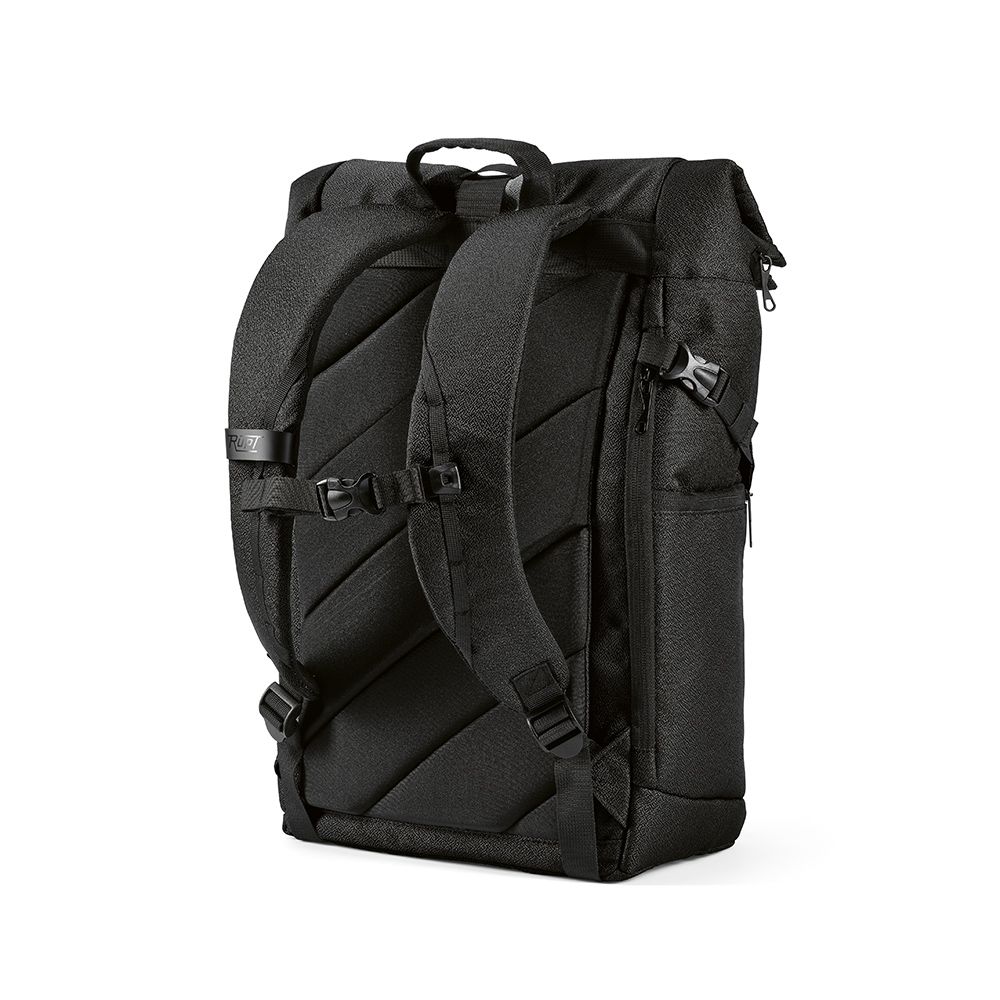 Picture of Coloma Backpack 28L rPET. Roll top closure. Fits 17" laptop