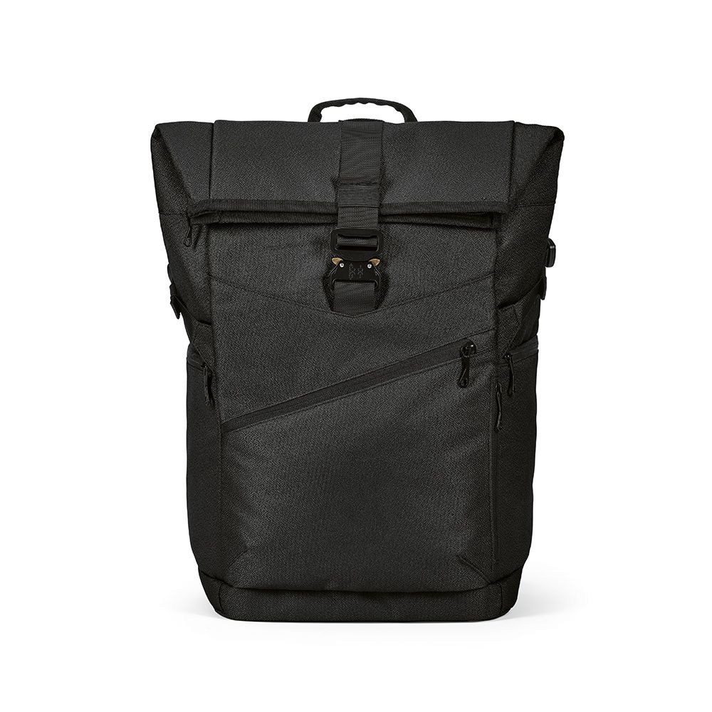 Picture of Coloma Backpack 28L rPET. Roll top closure. Fits 17" laptop