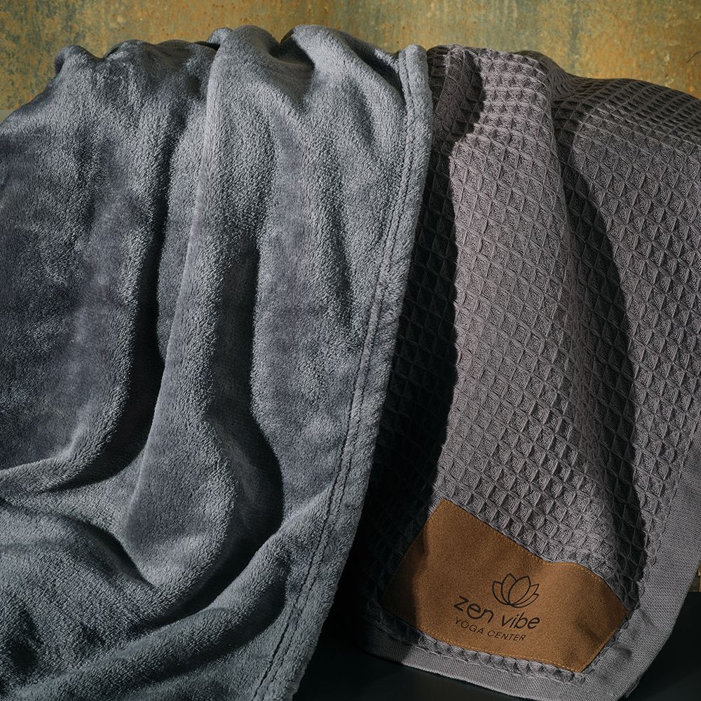 Picture of Van Eyck Blanket rPET 240gsm. Customisable Patch