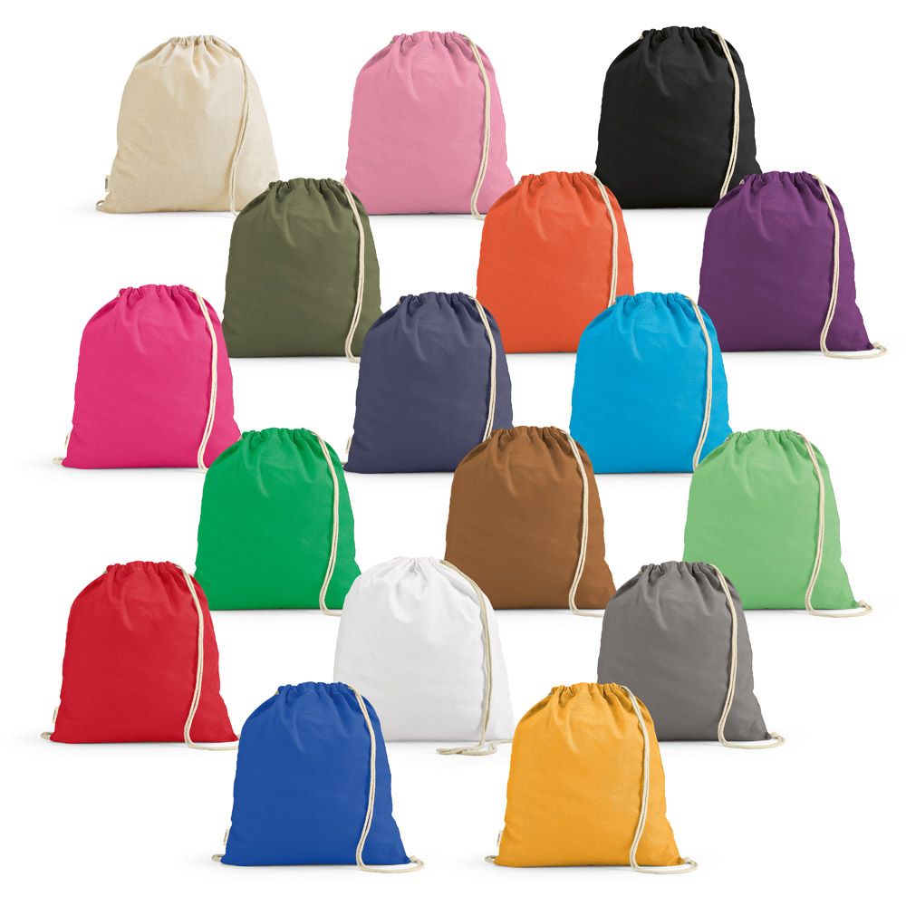 Picture of Lhotse Drawstring Bag rCotton 140gsm. rCotton Rope Straps