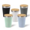 Picture of Don Travel Cup rSS and Bamboo lid 400ml. Double wall