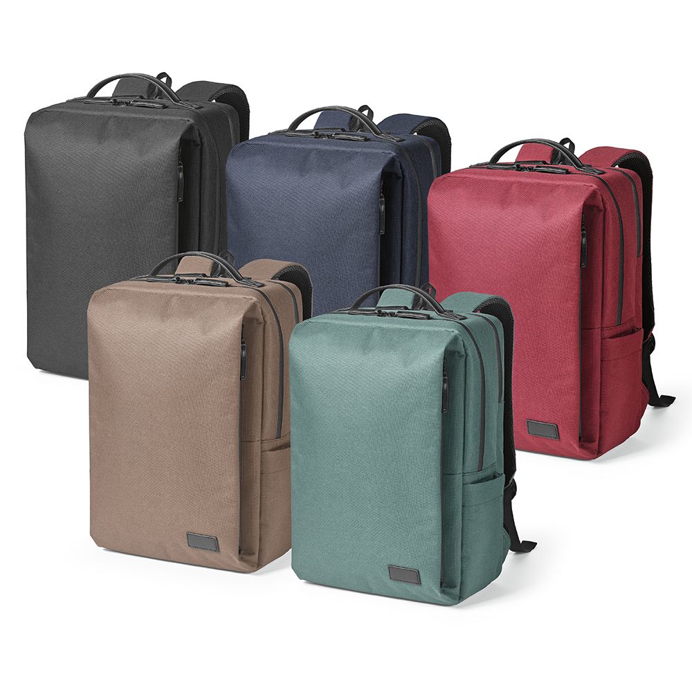 Picture of Oslo Backpack 20L rPET. Waterproof zippers. Fits 17" laptop