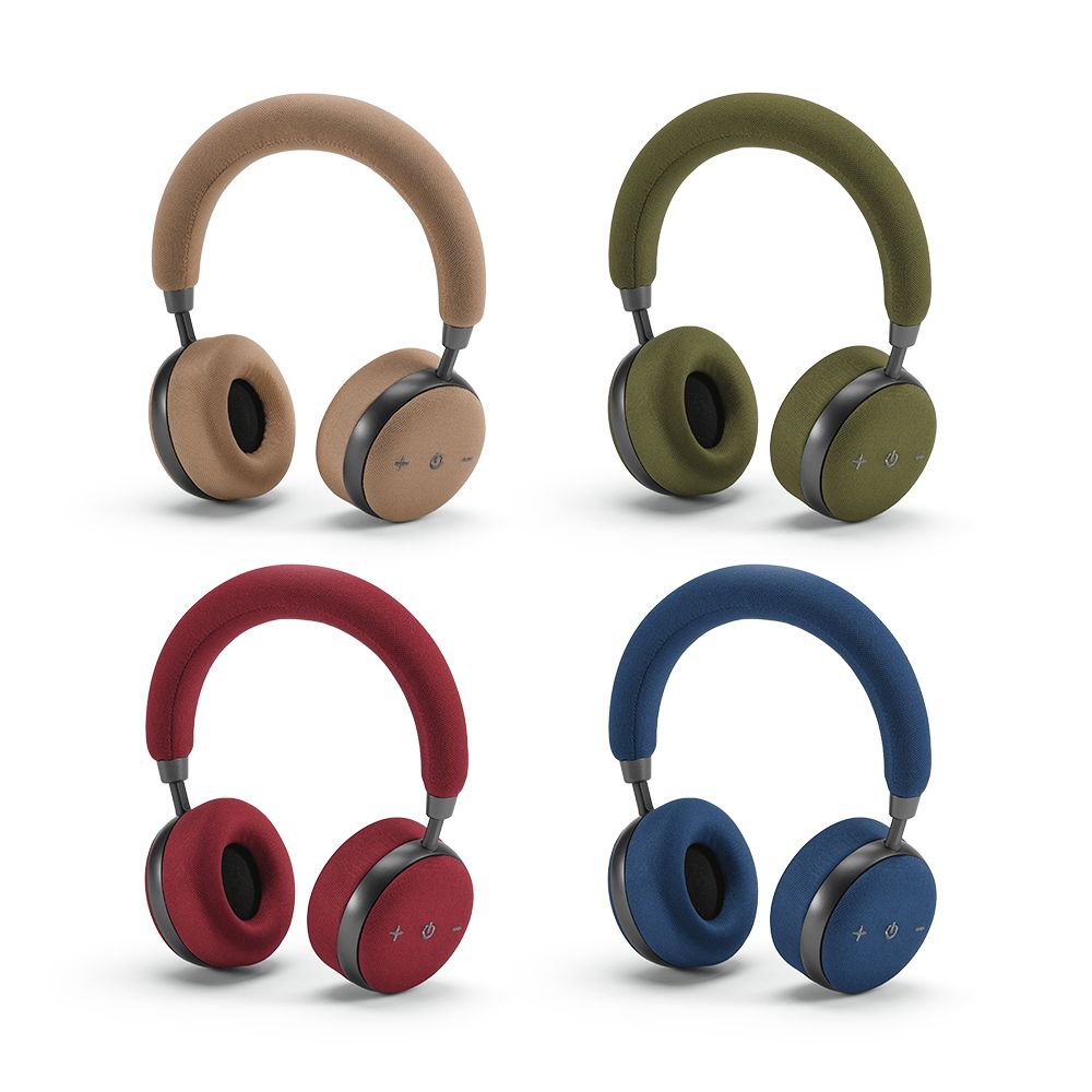 Picture of Bell Headphones rABS and Bamboo 500mAh. ANC and 20h playtime