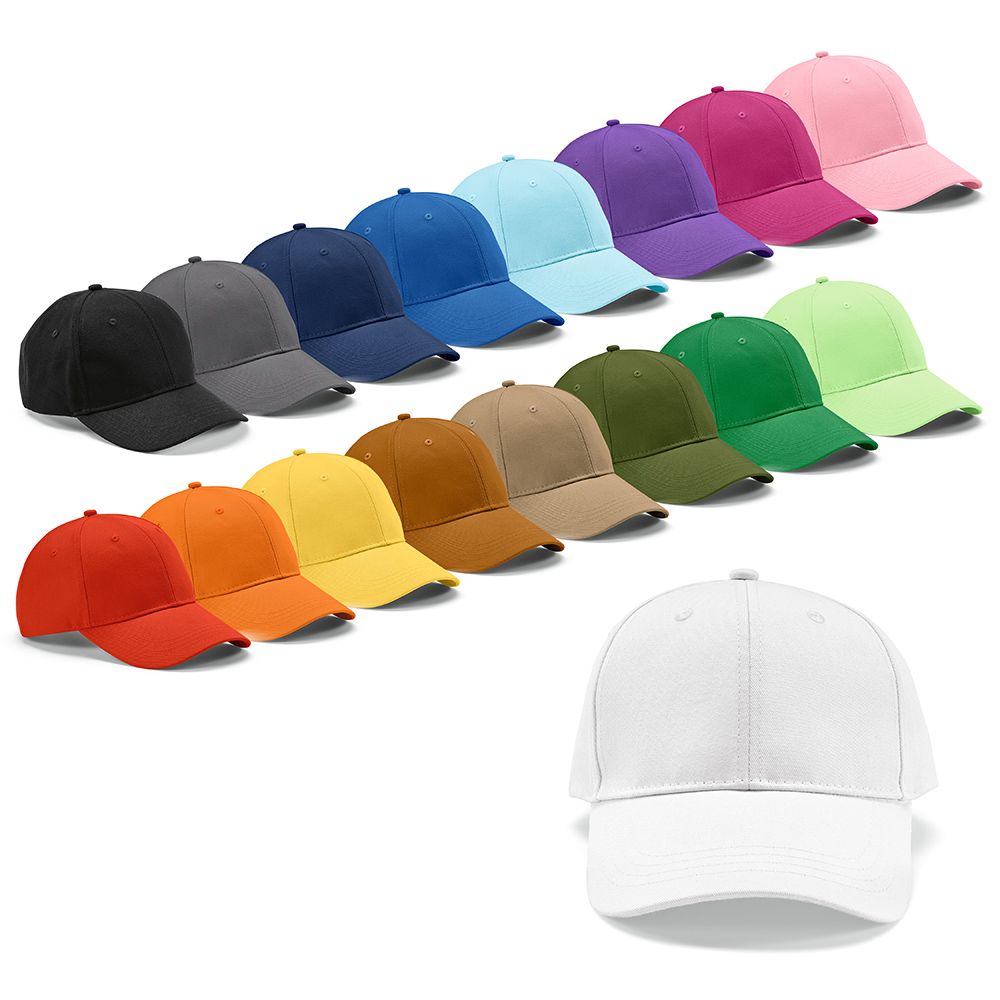 Picture of Darrell Cap rCotton 280 gsm. 6 panels and Metal Buckle Closure