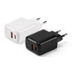Picture of Franklin Wall Charger rABS 20W. USB-C and USB-A Fast charging