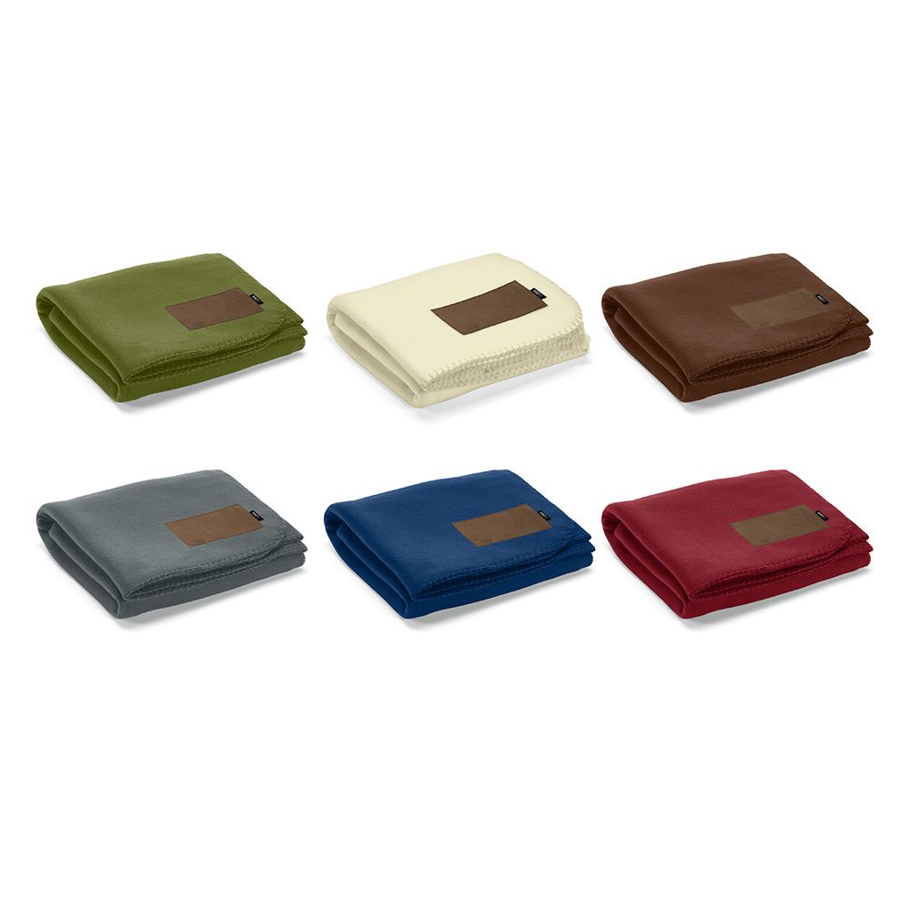 Picture of Pollock Blanket rPET 180 gsm. Customisable Patch