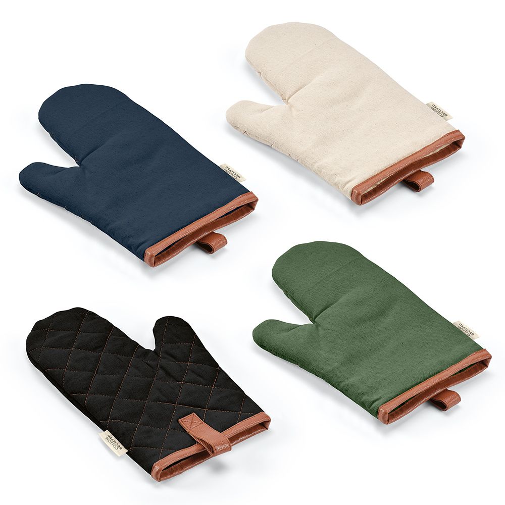 Picture of Basquiat Kitchen Glove rCotton 280gsm and rPU Details